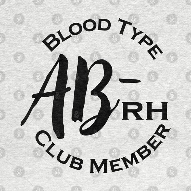 Blood type AB minus club member by Czajnikolandia